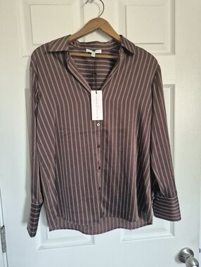 Maison d'Amélie Button-Up Blouse